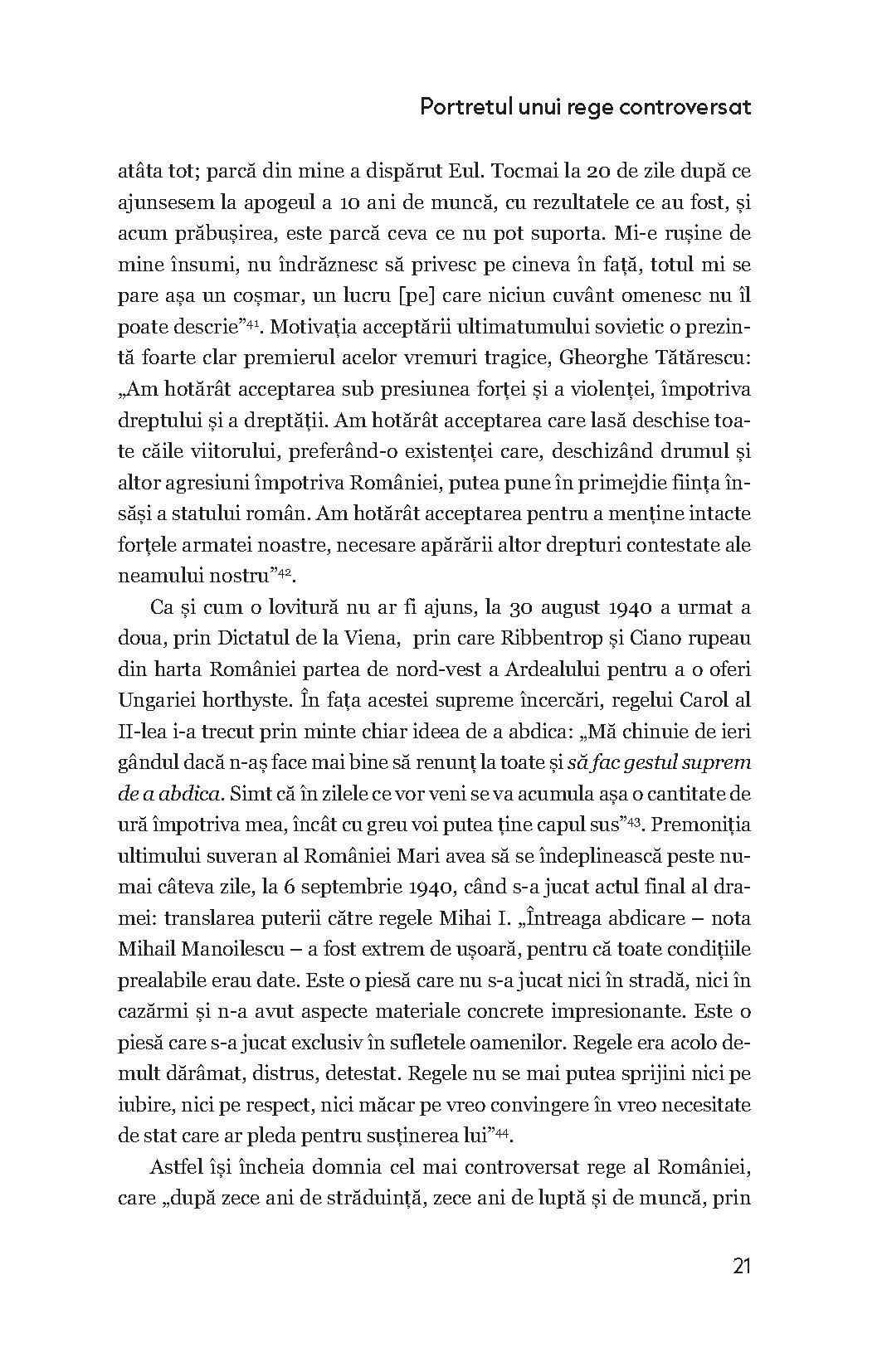 Carol al II lea. Intre datorie si pasinune. Insemnari zilnice VOL. V - Publisol.ro