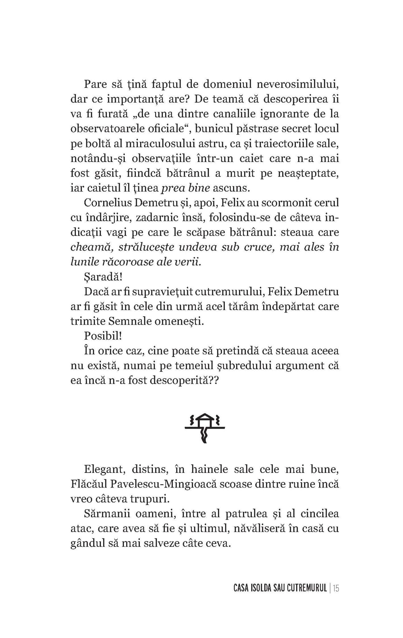 Casa Isolda sau Cutremurul - Publisol.ro