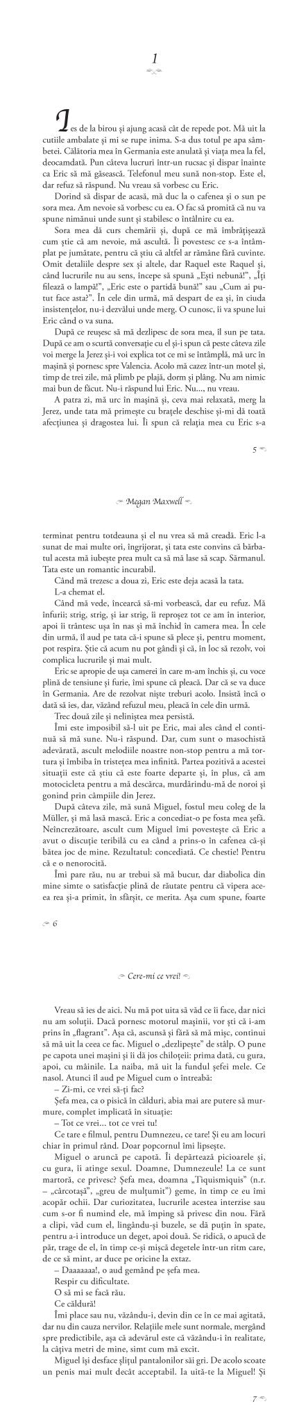 Cere-mi ce vrei, acum si oricand! de Megan Maxwell - Publisol.ro