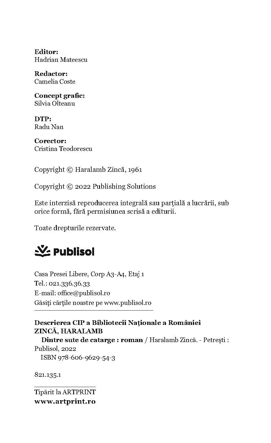 Dintre sute de catarge - Publisol.ro