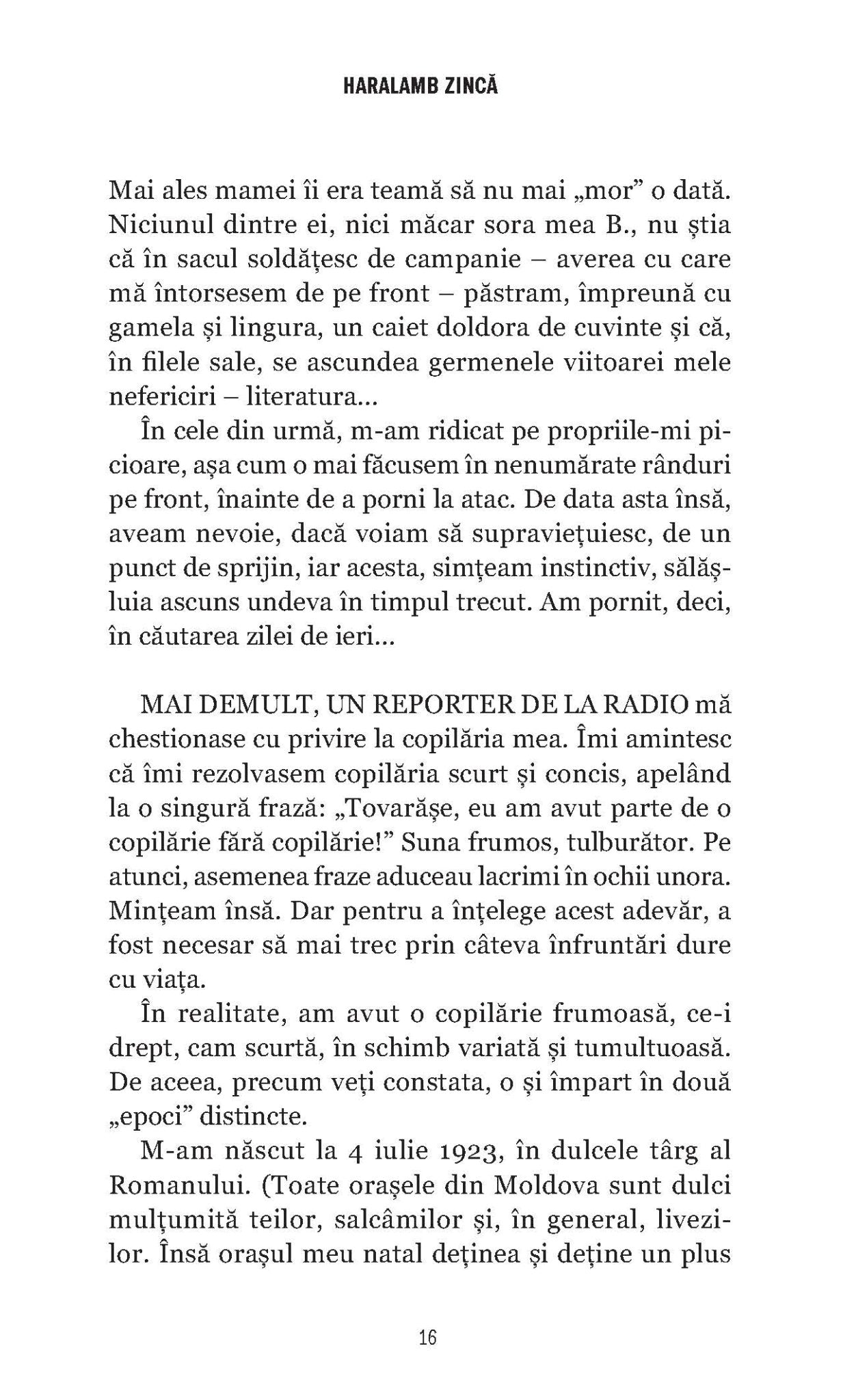 Eu, H.Z., Aventurierul - Publisol.ro