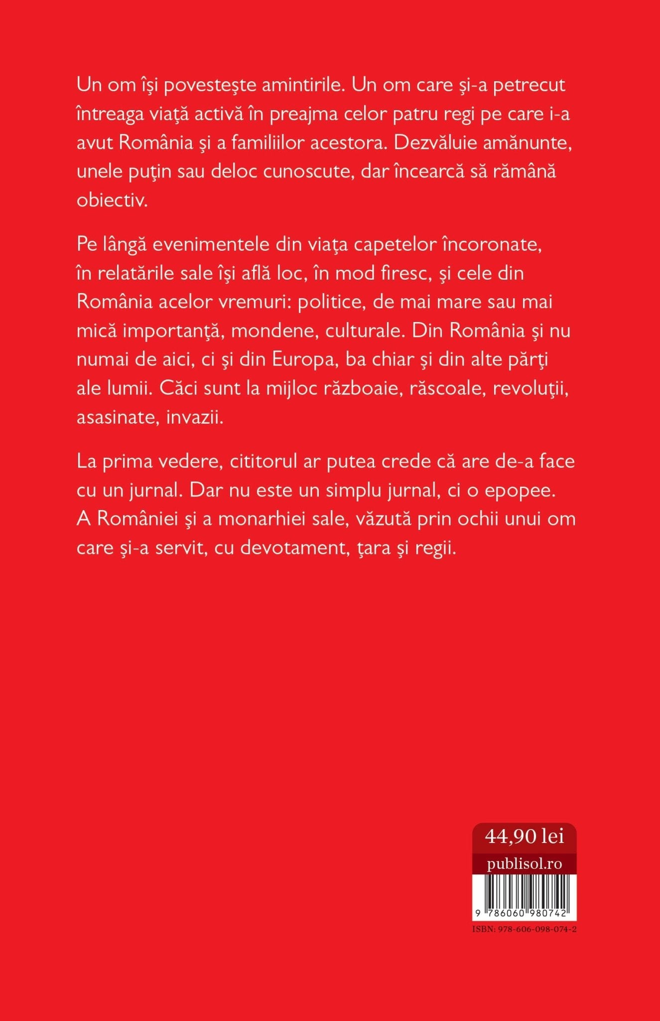 Eugeniu Buhman - Patru decenii in slujba Casei Regale a Romaniei - Publisol.ro