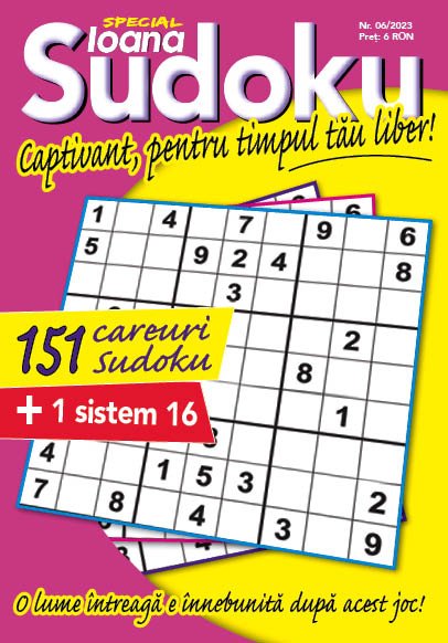 #Ioana Sudoku nr. 6/ 2023 - Publisol.ro