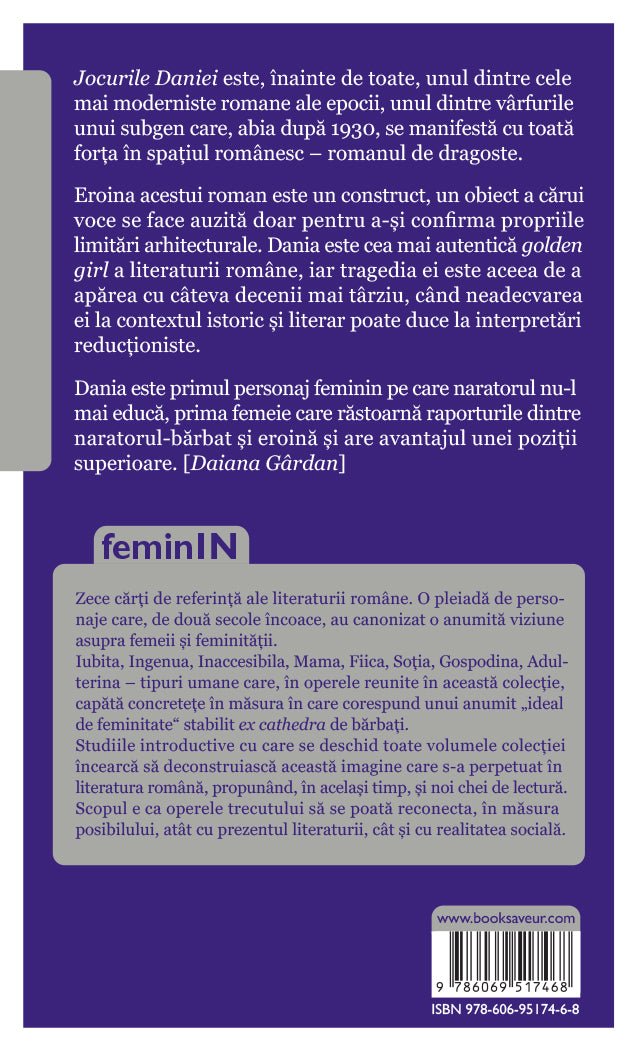 Jocurile Daniei de Anton Holban - Publisol.ro