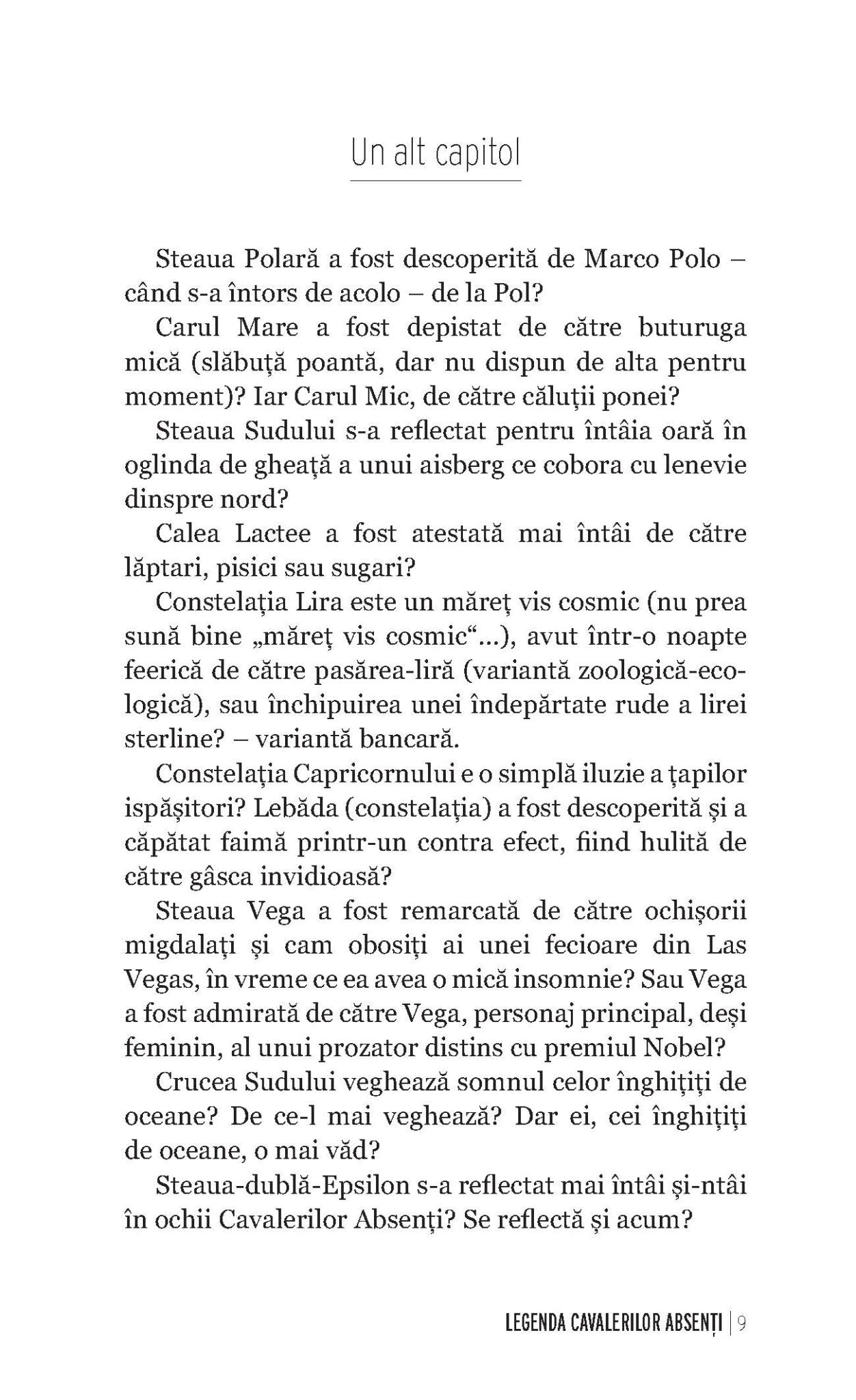Legenda Cavalerilor Absenti - Publisol.ro