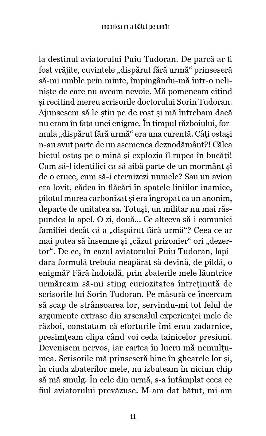Moartea m-a bătut pe umăr - Publisol.ro