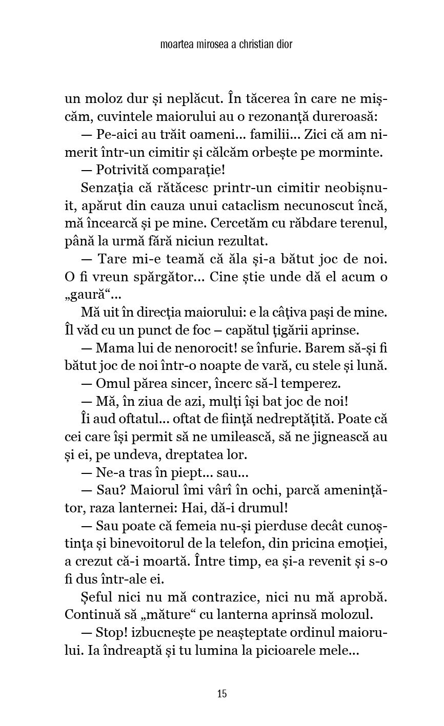 Moartea mirosea Christian Dior - Publisol.ro