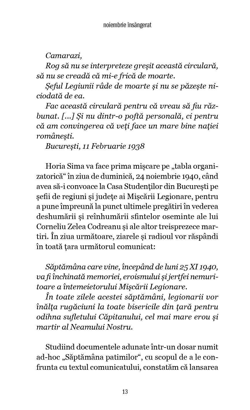 Noiembrie insangerat - Publisol.ro