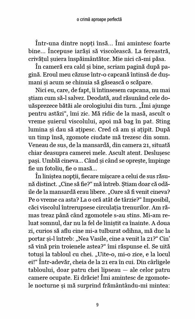 O Crima Aproape Perfecta - Publisol.ro