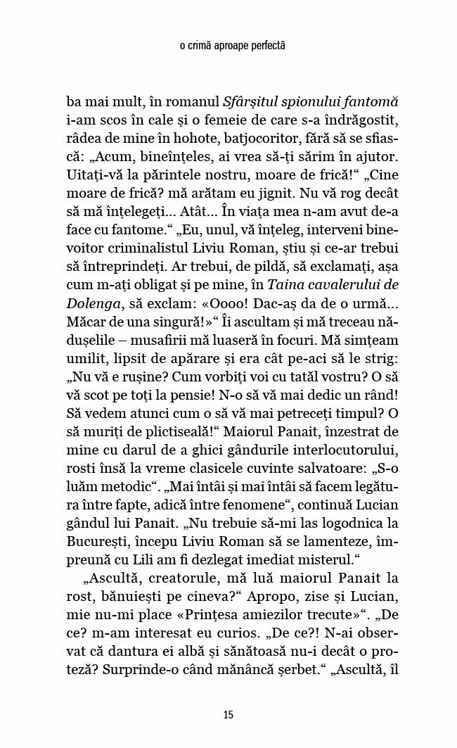 O Crima Aproape Perfecta - Publisol.ro