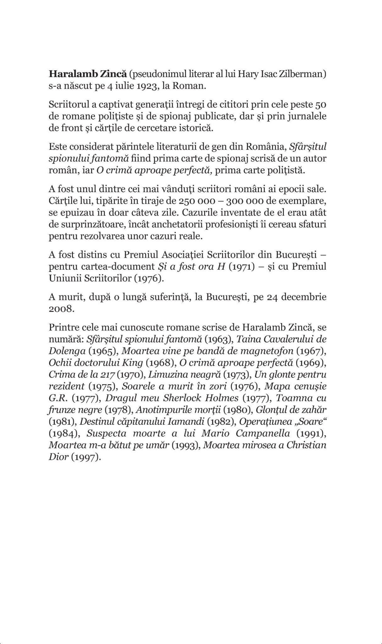 Ochii doctorului King – Haralamb Zinca - Publisol.ro