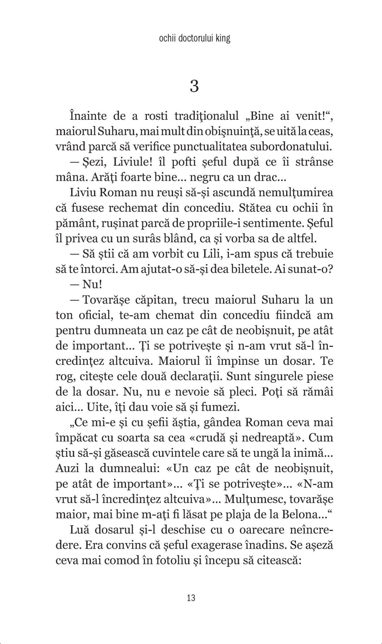 Ochii doctorului King – Haralamb Zinca - Publisol.ro