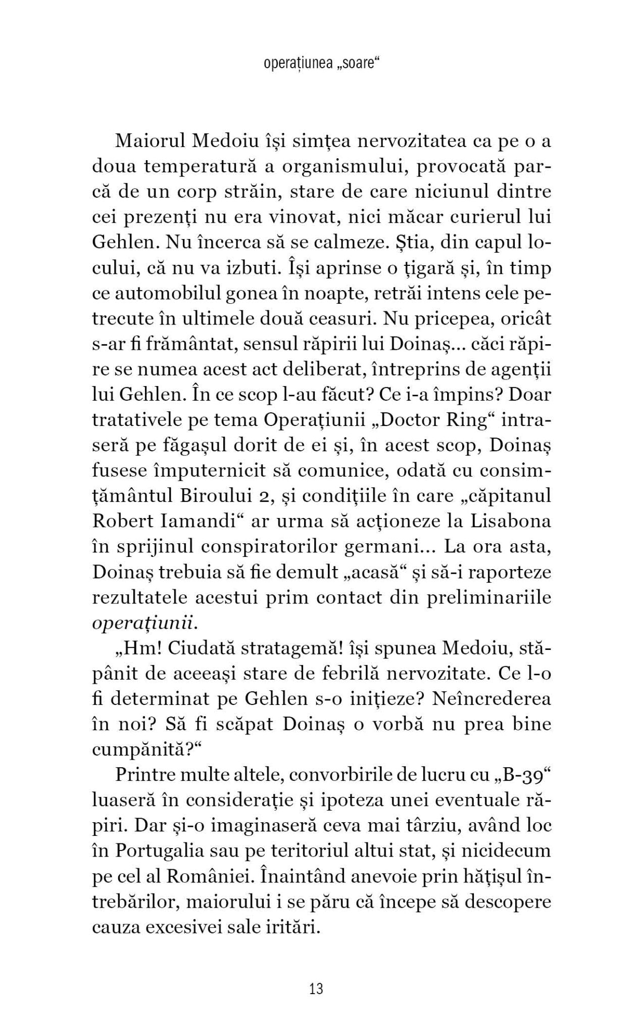 Operatiunea "Soare" - Publisol.ro