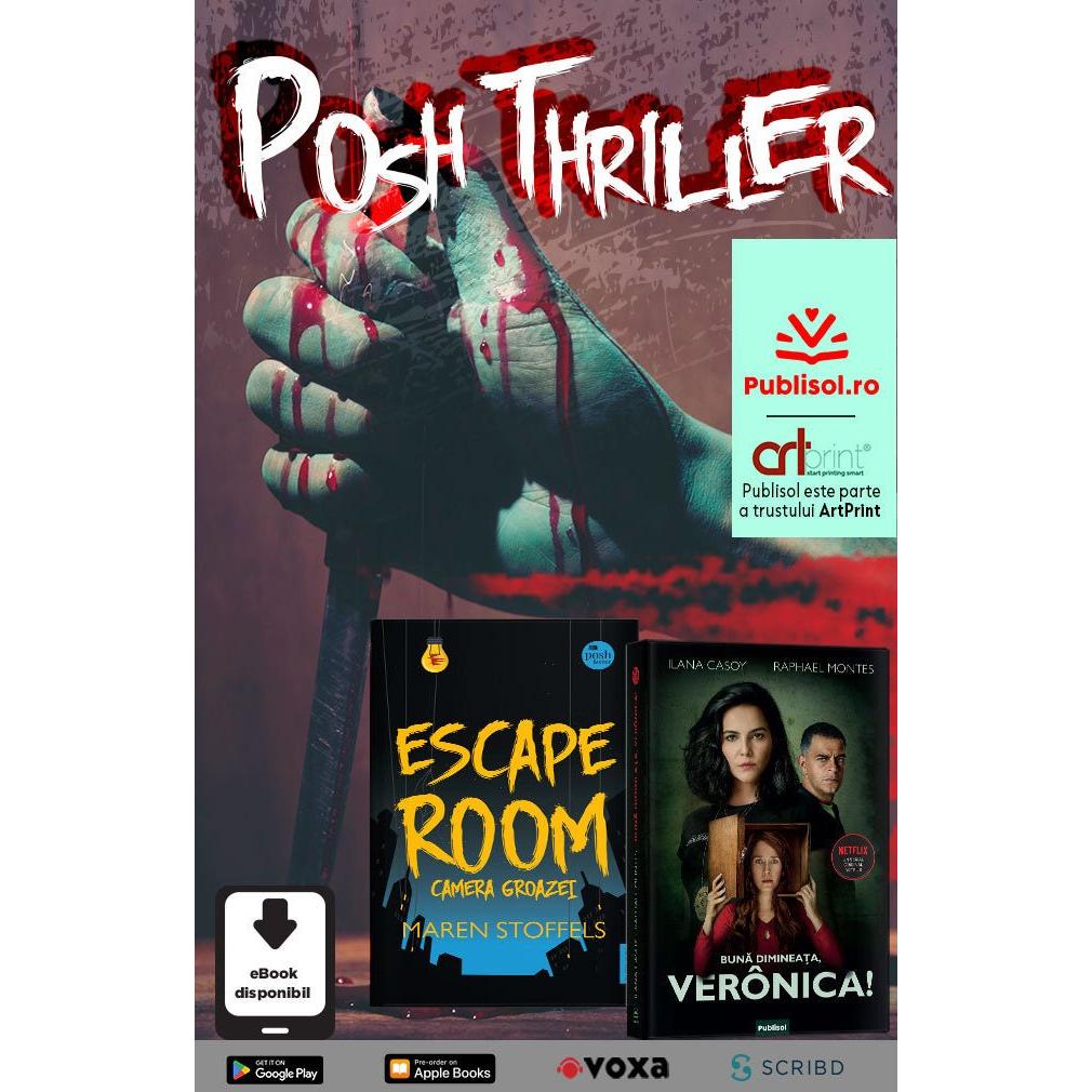 Pachet 2 carti - Posh thriller - Publisol.ro