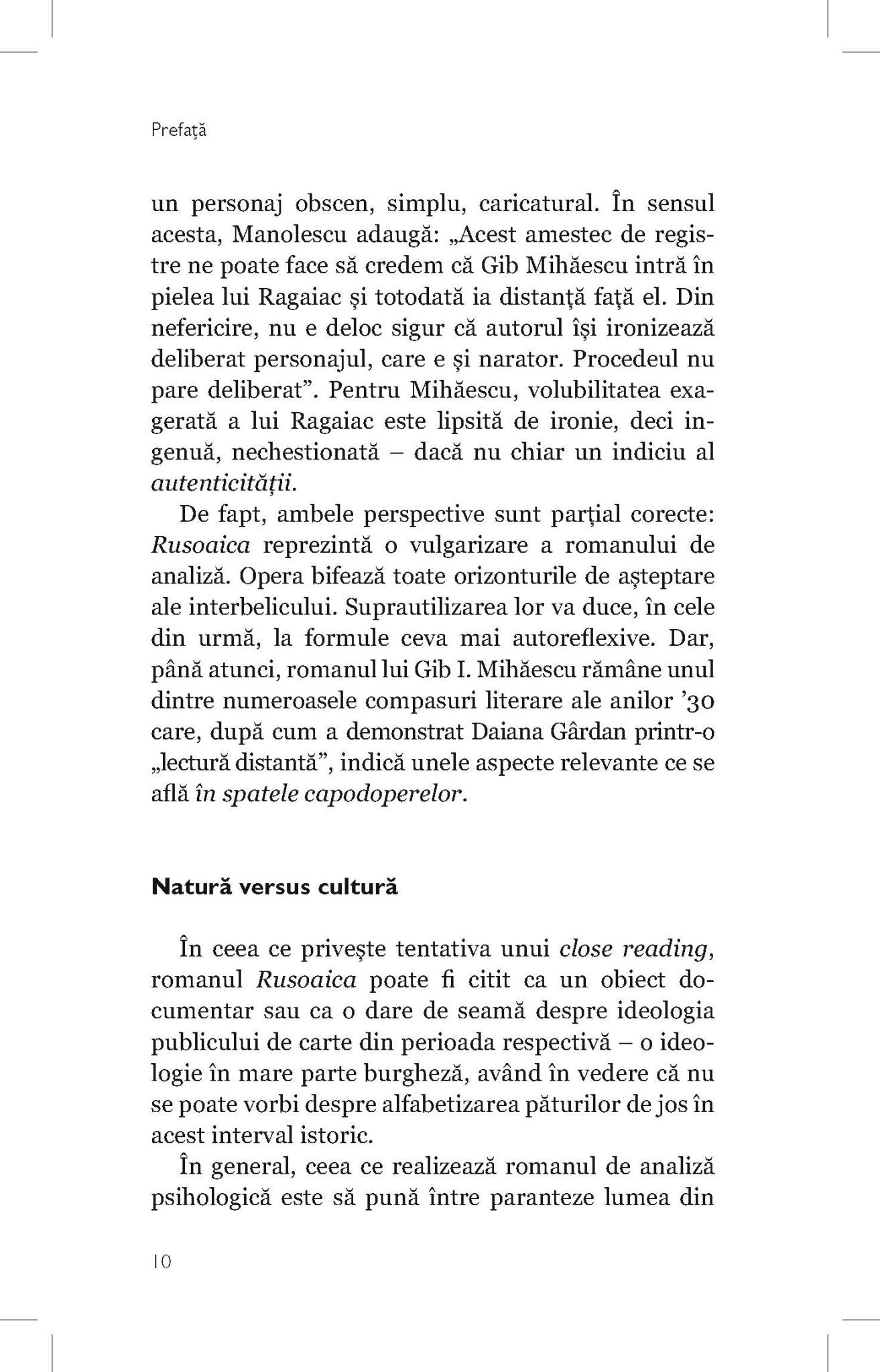 Rusoaica de Gib Mihaescu - Publisol.ro