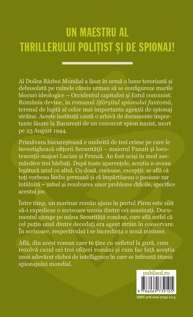 Sfarsitul spionului Fantoma - Publisol.ro