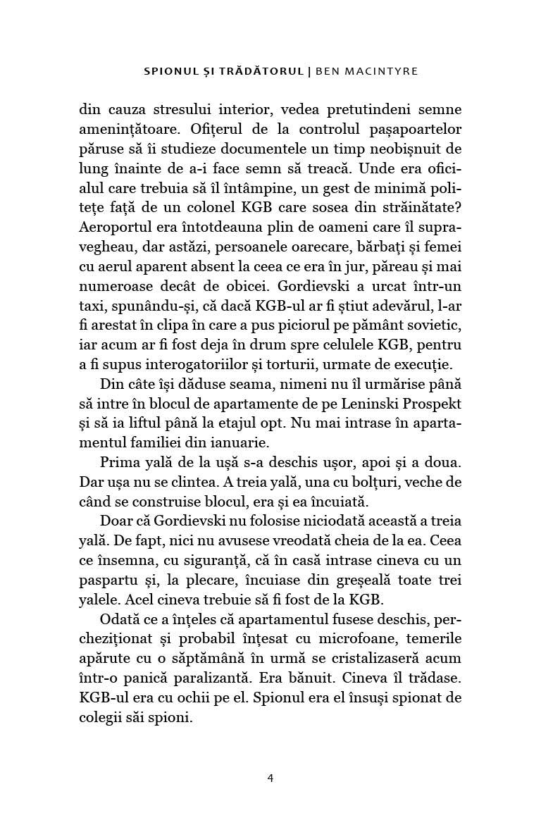 Spionul si Tradatorul - Ben Macintyre - Publisol.ro