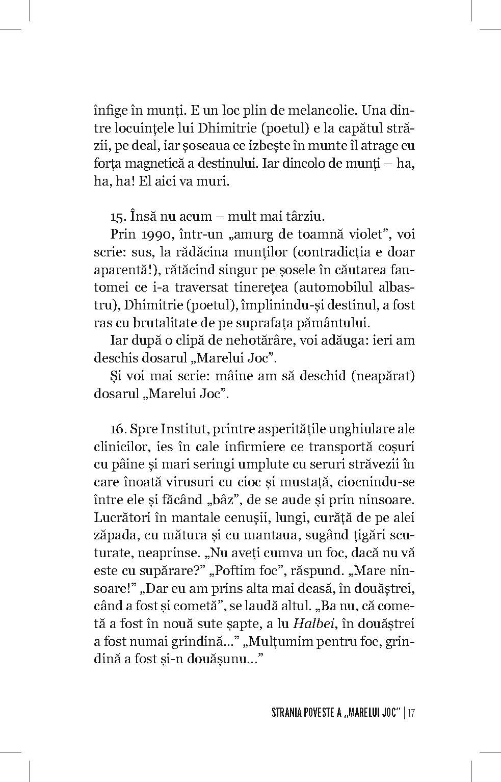 Strania Poveste a Marelui Joc - Publisol.ro