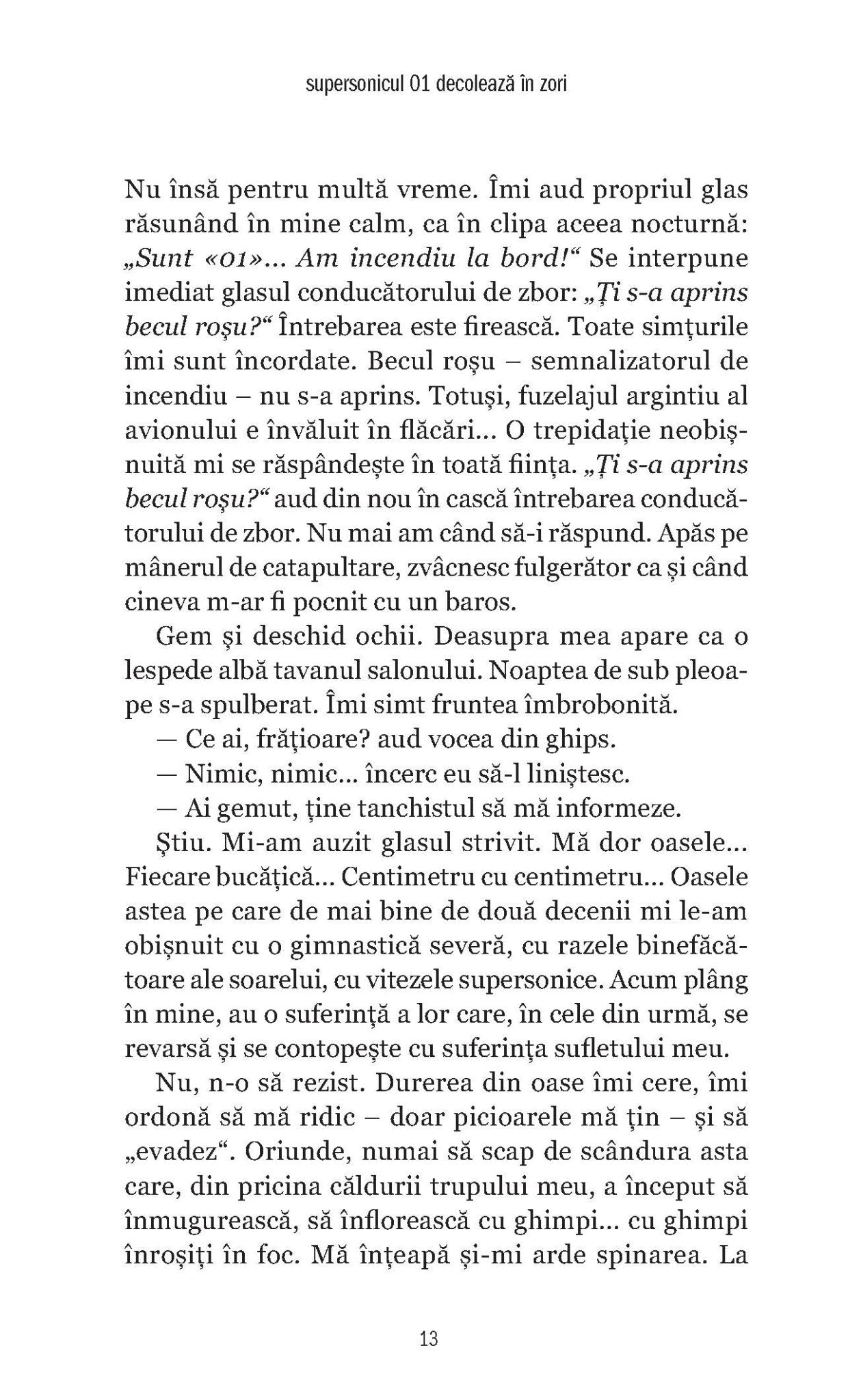 Supersonicul 01 decoleaza in zori - Publisol.ro