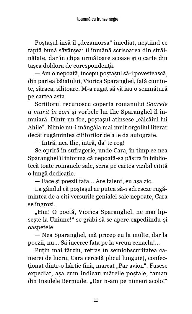 Toamnă cu frunze negre - Publisol.ro