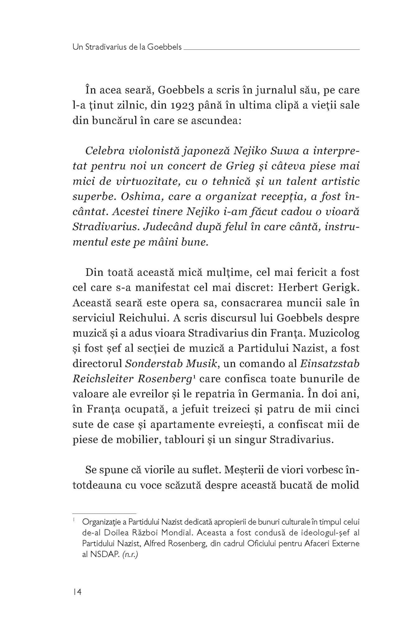 Un Stradivarius de la Goebbels - Publisol.ro