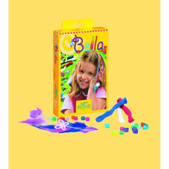 Bella - Set creativ Totum cu accesorii pentru codite impletite, D-Toys