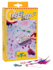 Beep Beep - Set creativ Totum de margele colorate pentru decor telefon mobil, D-Toys