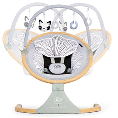 Leagan electric 2 in 1 Kinderkraft lumi, grey