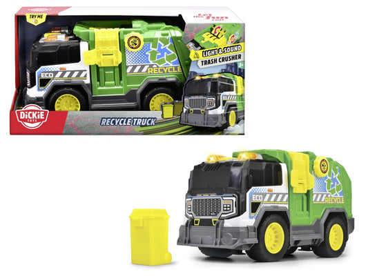 Dickie camion de reciclare cu lumini si sunete 30 cm