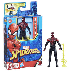 Spiderman epic hero figurina miles morales 10cm, Hasbro
