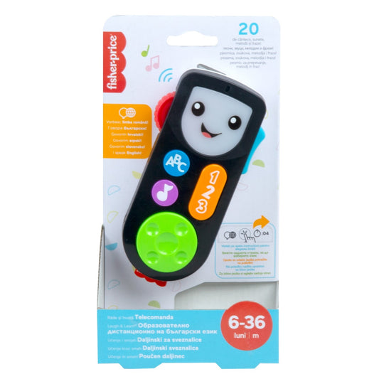 Fisher price laugh&learn telecomanda interactiva in limba romana, Mattel