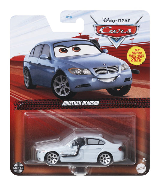 Masinuta metalica Cars 3 personajul Jonathan Gearson