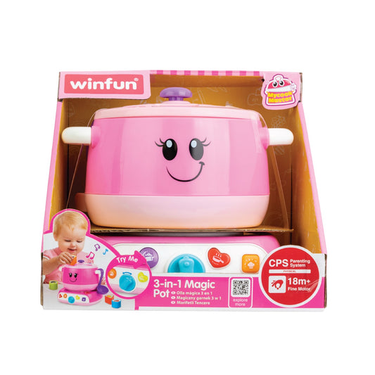 Winfun jucarie 3 in 1 oala magica