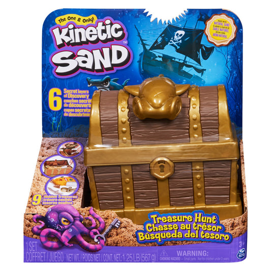 Kinetic Sand cutia de comori