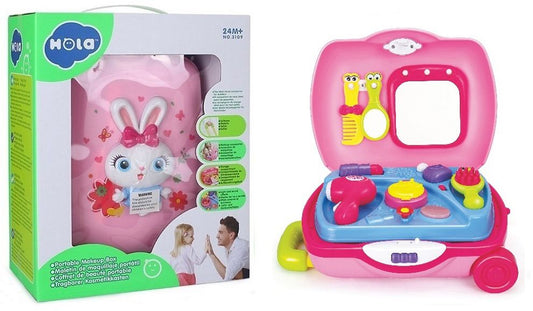 Troler cu set coafura si accesorii frumusete