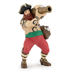 Papo figurina pirat cu tun, Papo