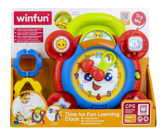 Winfun ceas cu activitati cu lumini si sunete, WINFUN