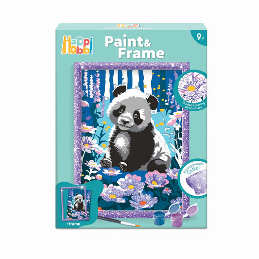Happi hobbi picteaza inrameaza panda Visator