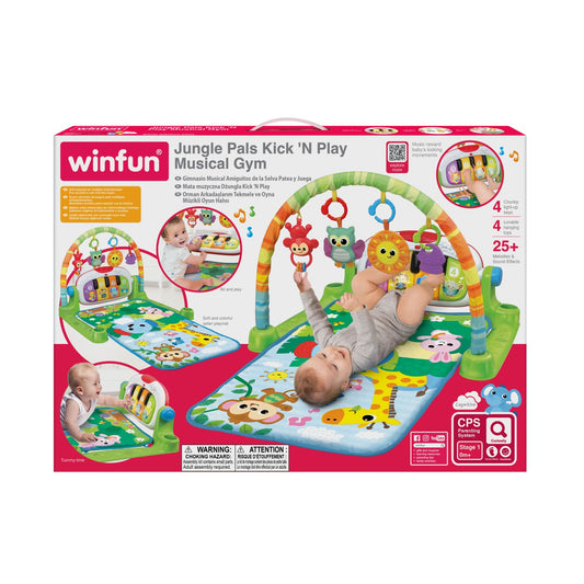 Winfun centru de activitati muzical prietenii din jungla