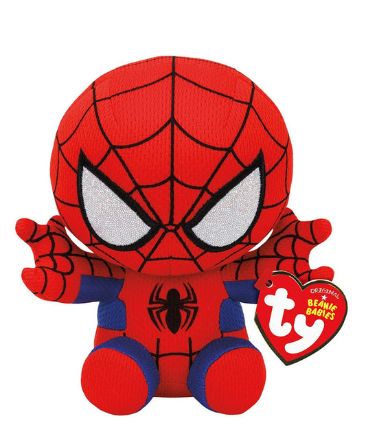 Plus ty 15cm beanie babies marvel spiderman, TY