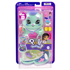 Polly pocket set gentuta animalut pisicuta marinar cu accesorii