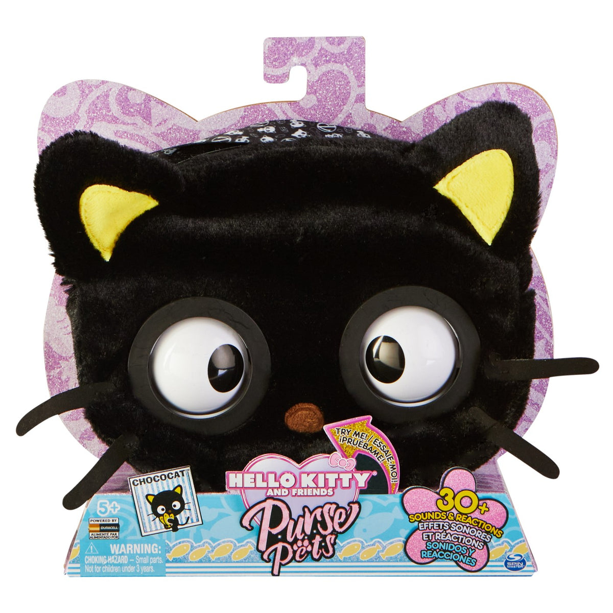 Purse pets hello kitty si prietenii chococat, Spin Master