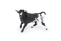 Papo figurina taur spaniol negru, Papo