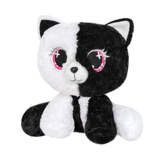 Plus pisica negru cu alb 25  cm