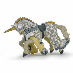 Papo figurina calul cavalerului unicorn, Papo