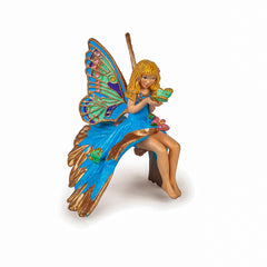 Papo figurina elf copil albastru, Papo