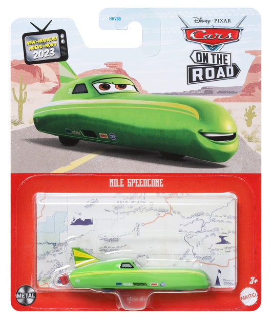 Masinuta metalica Cars 3 personajul Nile Speedcone