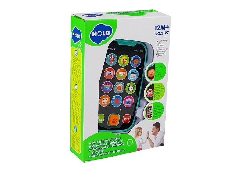 Primul meu telefon smart verde cu muzica si lumini, Jucarii Bebe