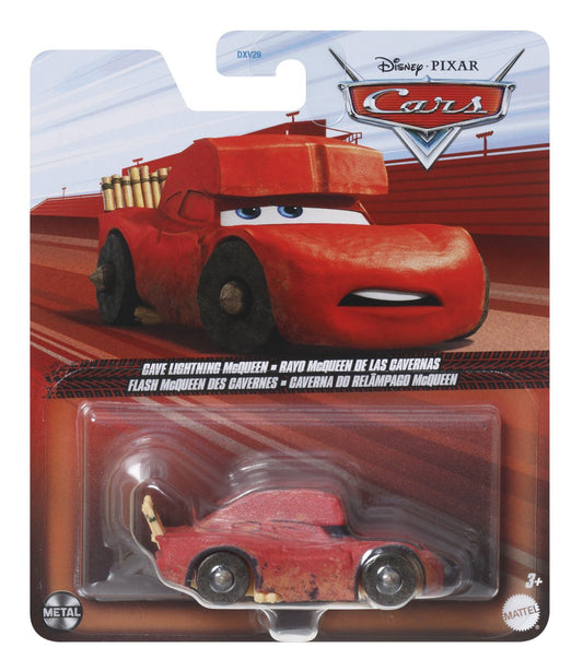 Masinuta metalica Cars 3 personajul Rayo Mcqueen de Las Cavernas