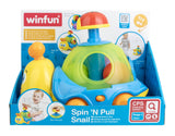 Winfun jucarie de tras melc, WINFUN